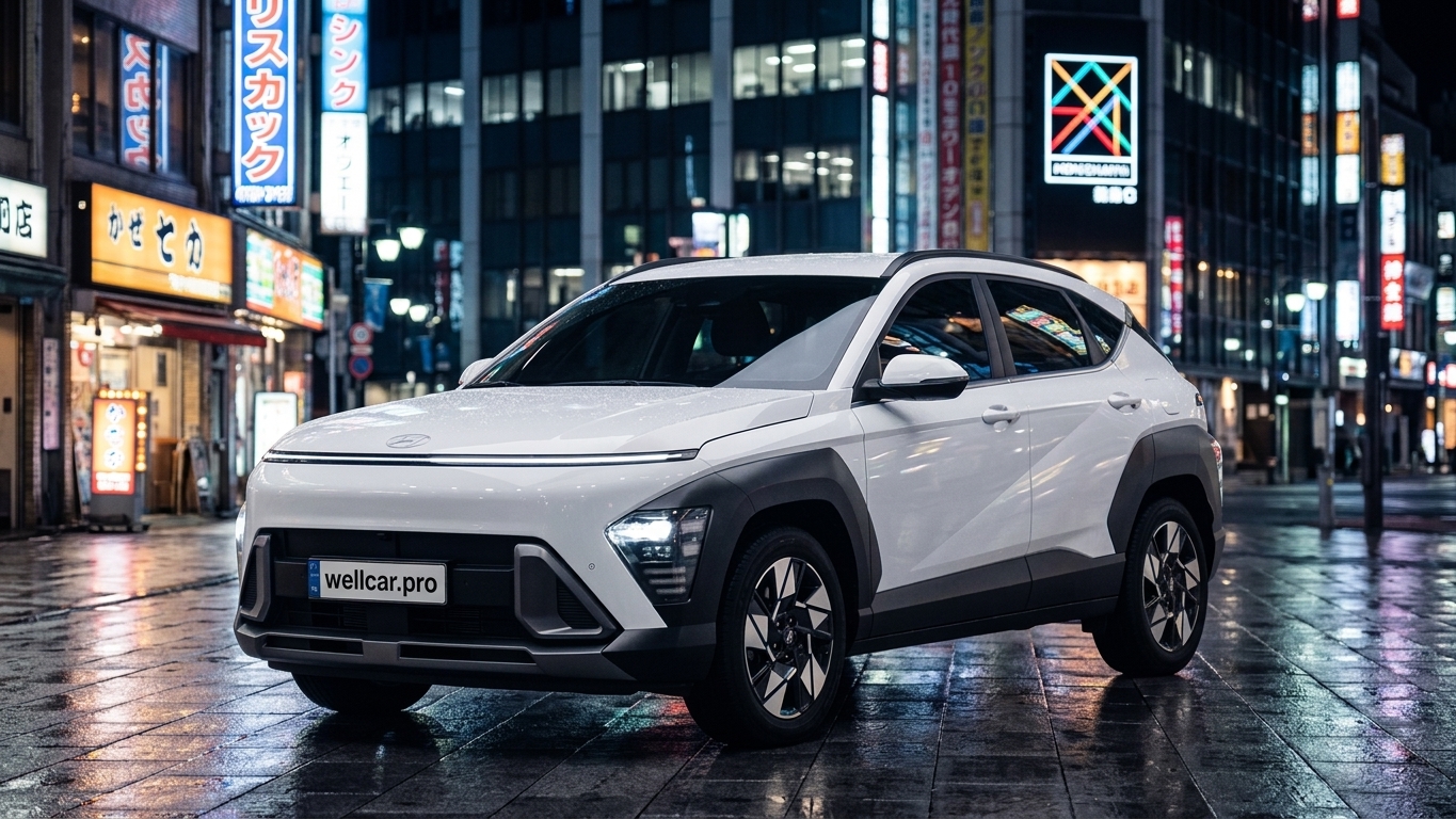 Hyundai Kona Hybrid Inspiration: космический кроссовер из Кореи без пробега по РФ