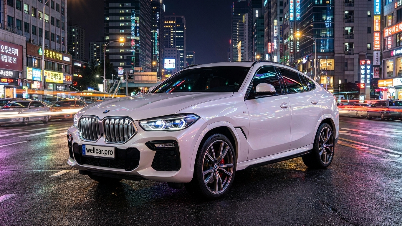 BMW X6 (G06) M50i: честный обзор заряженного кроссовера и почему его стоит брать в Корее